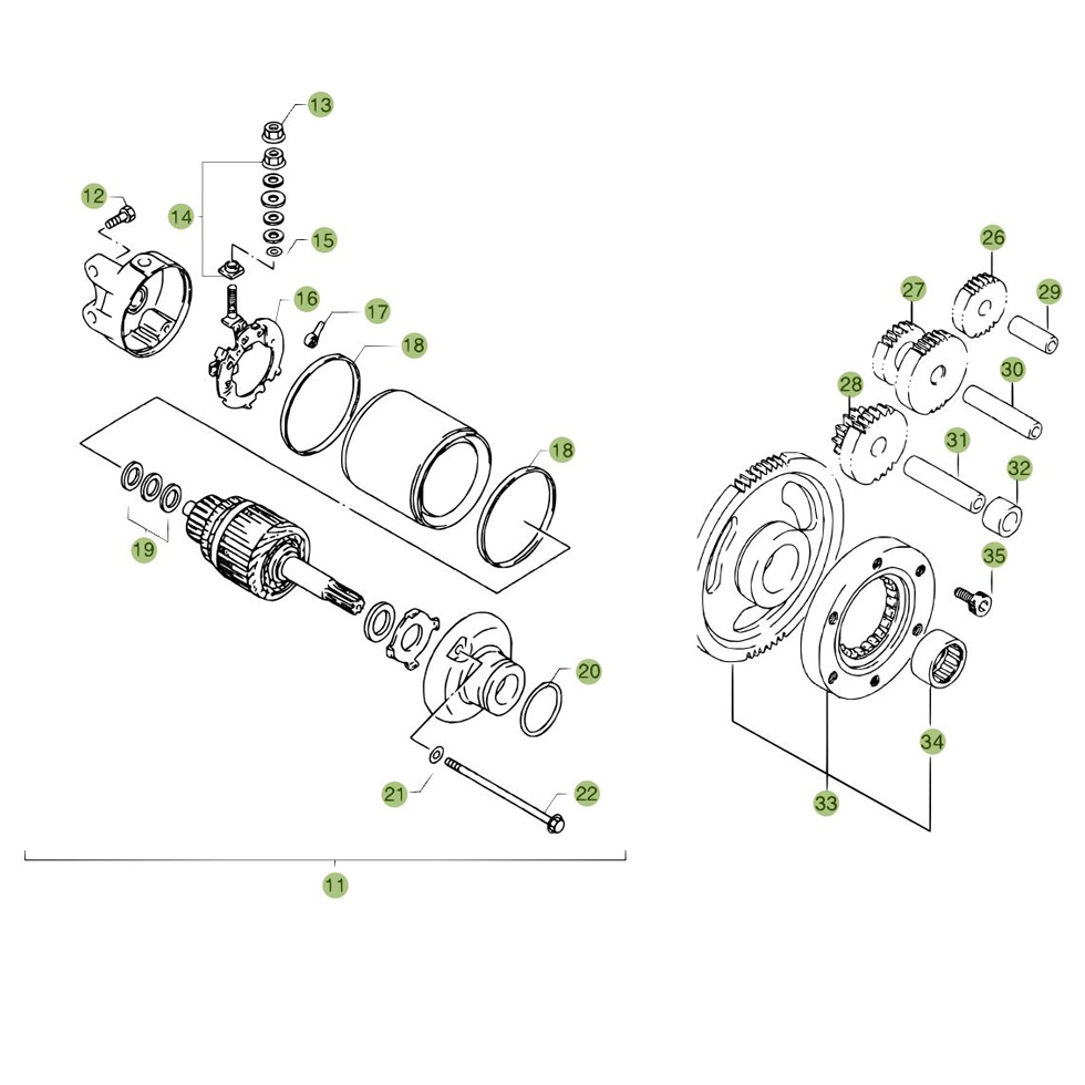 Beta Alp 4.0 07 Elektrostarter Ersatzteile
